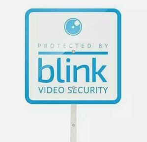 Blink Yard Sign with Two Window Decals Bundle