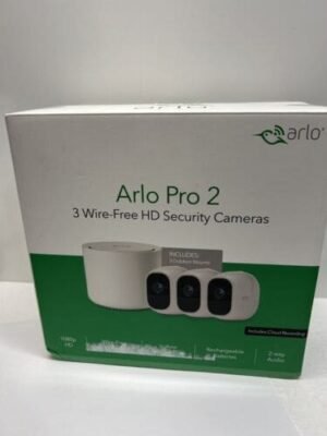 Arlo Pro 2 Security System Bundle – 3 Pack Camera VCS3000C-100NAS