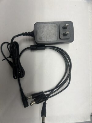 Lorex ACCPWR12V2A 12V 2A AC Power Supply Adapter for 4CH and 8CH DVRs + Splitter