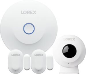 Lorex Smart Motion Sensor Hub Kit Door Window Sensors for Security Video Cameras