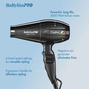 BabylissPRO Nano Titanium Portofino Hair Dryer