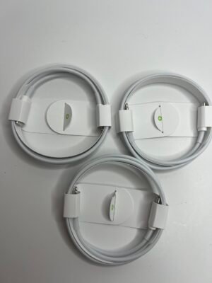 Apple charging cable, iPhone fast charger, USB-C to Lightning cable, Apple Lightning cable