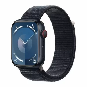 Apple Watch Series 9 45mm Cellular Midnight w Midnight Sport Loop 1
