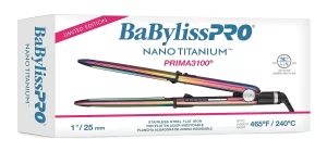 BaByliss Pro Nano Titanium Prima3100 Ionic Flat Iron 1inch 25mm Limited Edition_2