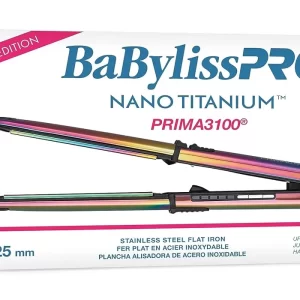 BaByliss Pro Nano Titanium Prima3100 Ionic Flat Iron 1inch 25mm Limited Edition_2