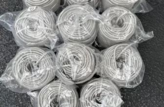 LOREX OEM Cat 5e x 4pcs Ethernet Network Cable Camera Grey 30m 100ft