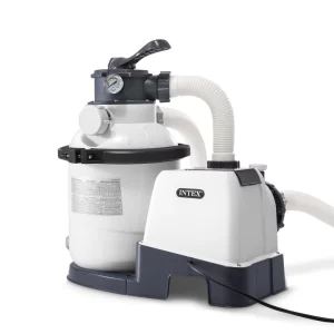 Intex Krystal Clear 1500 GPH Sand Filter Pump for Above Ground Swimming Pools