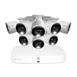 Lorex YD862A82-8DA8-E 4K Wired DVR Security System with 8 Active Deterrence Cameras