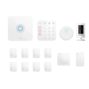 Ring 14-piece Security Kit (2nd Gen) with Outdoor Cam - White