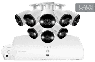 4k smart deterrence nvr security system Lorex 4K Smart Deterrence NVR Security System with Fusion, Sensors