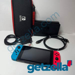 Nintendo Switch Neon Bundle with Dock & 128GB