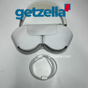 Apple AirPods Max Silver with white smart case and charging cable