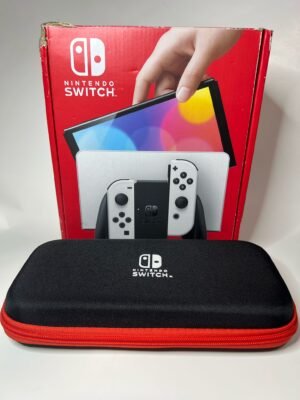 Nintendo Switch OLED with carrying case