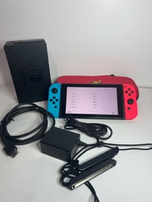 Preowned Nintendo Switch Neon Blue Red Joy-Con Console_1