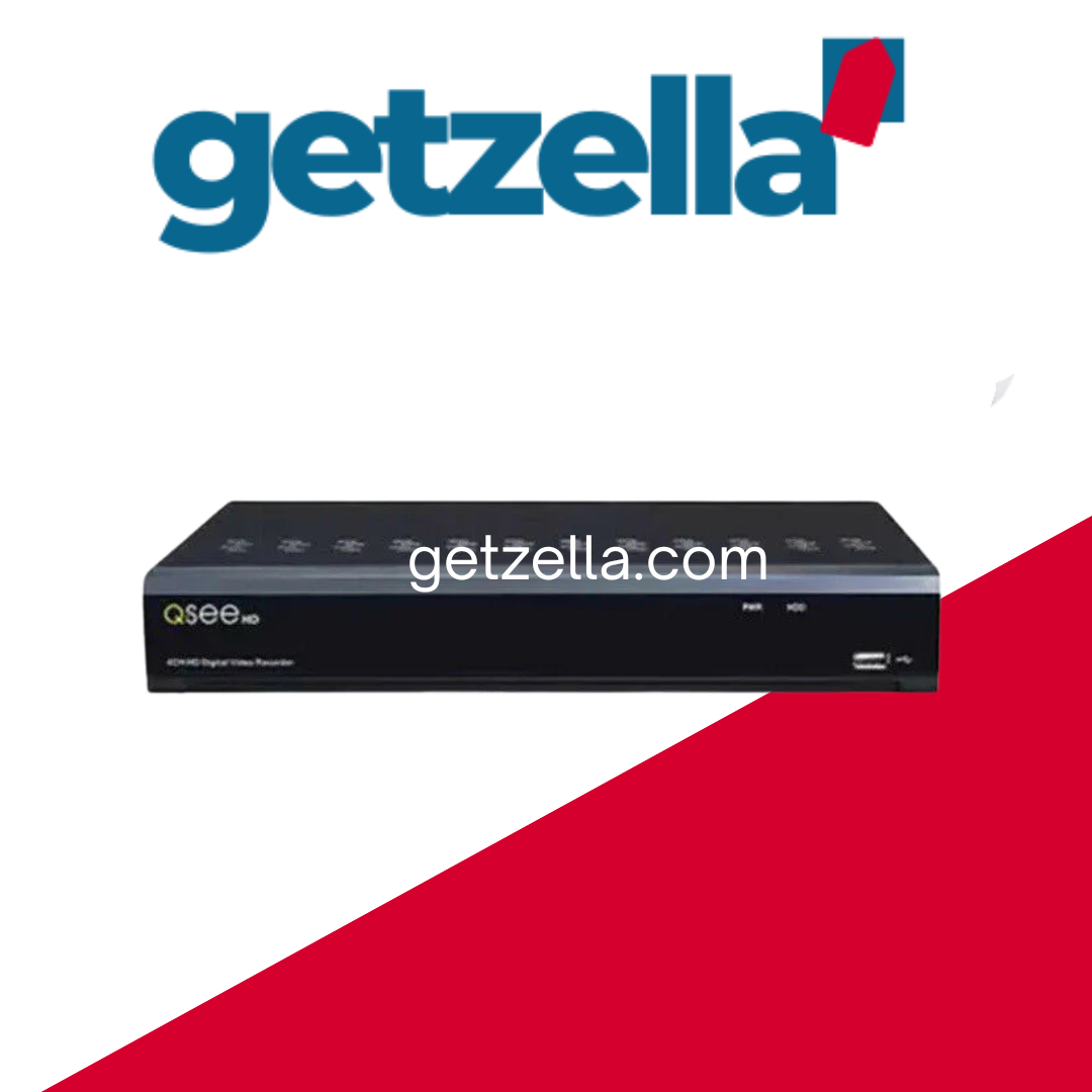 Q-See QR474-1 4CH HD DVR 1TB Security System