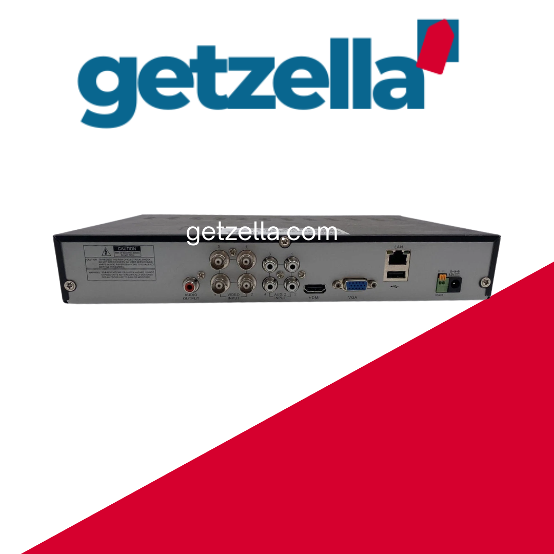 Q-See QR474-1 4CH HD DVR 1TB Security System