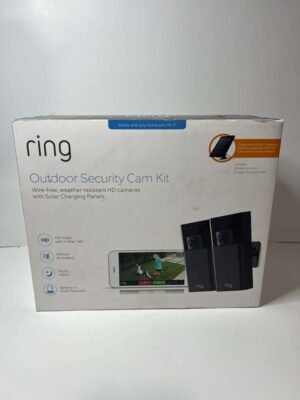 Ring Stick Up Cam Solar Bundle