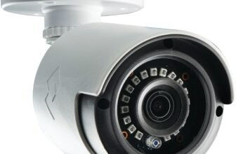 Lorex 4MP HD Bullet Security Camera - Color Night Vision - LAB243B
