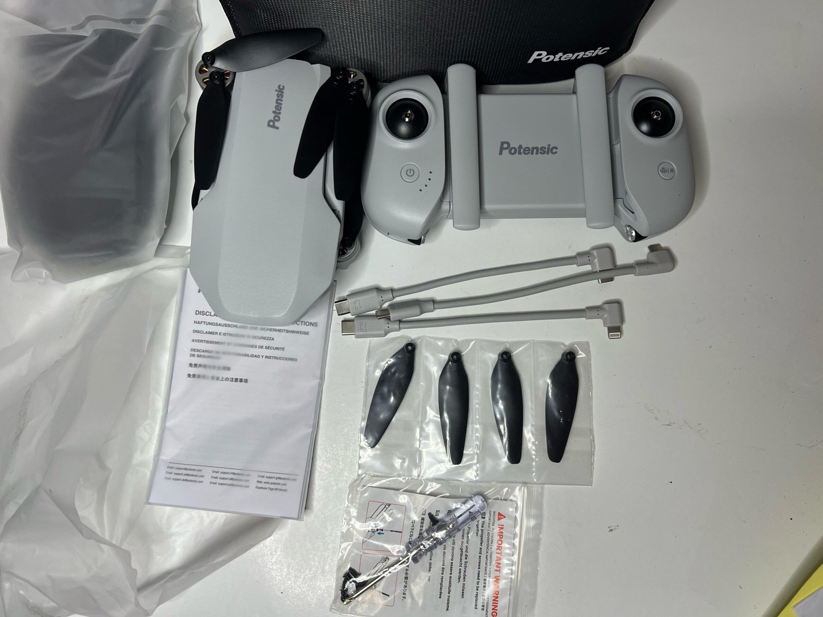 Potensic ATOM SE 4K GPS Drone (No Battery) - Lightweight Under 249g Foldable with EIS Camera - Image 4