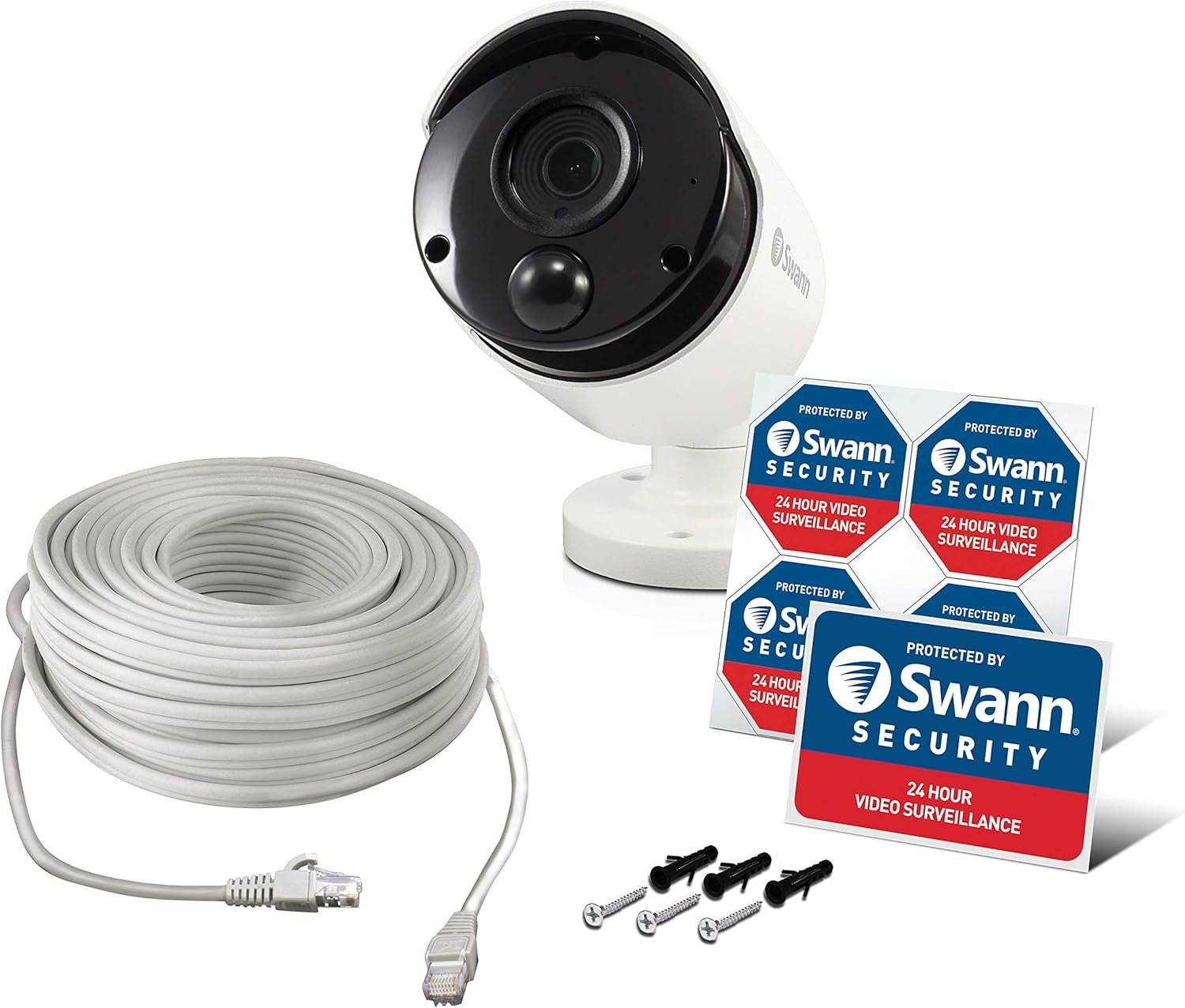 Swann NHD-887MSB 4K Thermal Sensing Bullet Camera - White, 60ft Cable - Image 4