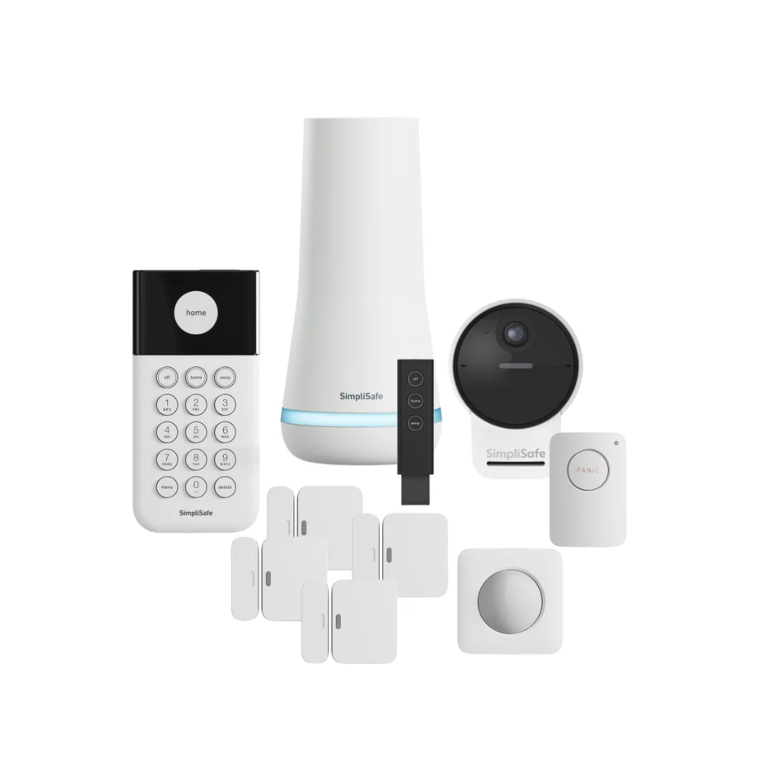 SimpliSafe 10-Piece Home Security Kit with Outdoor Camera – Wireless DIY System