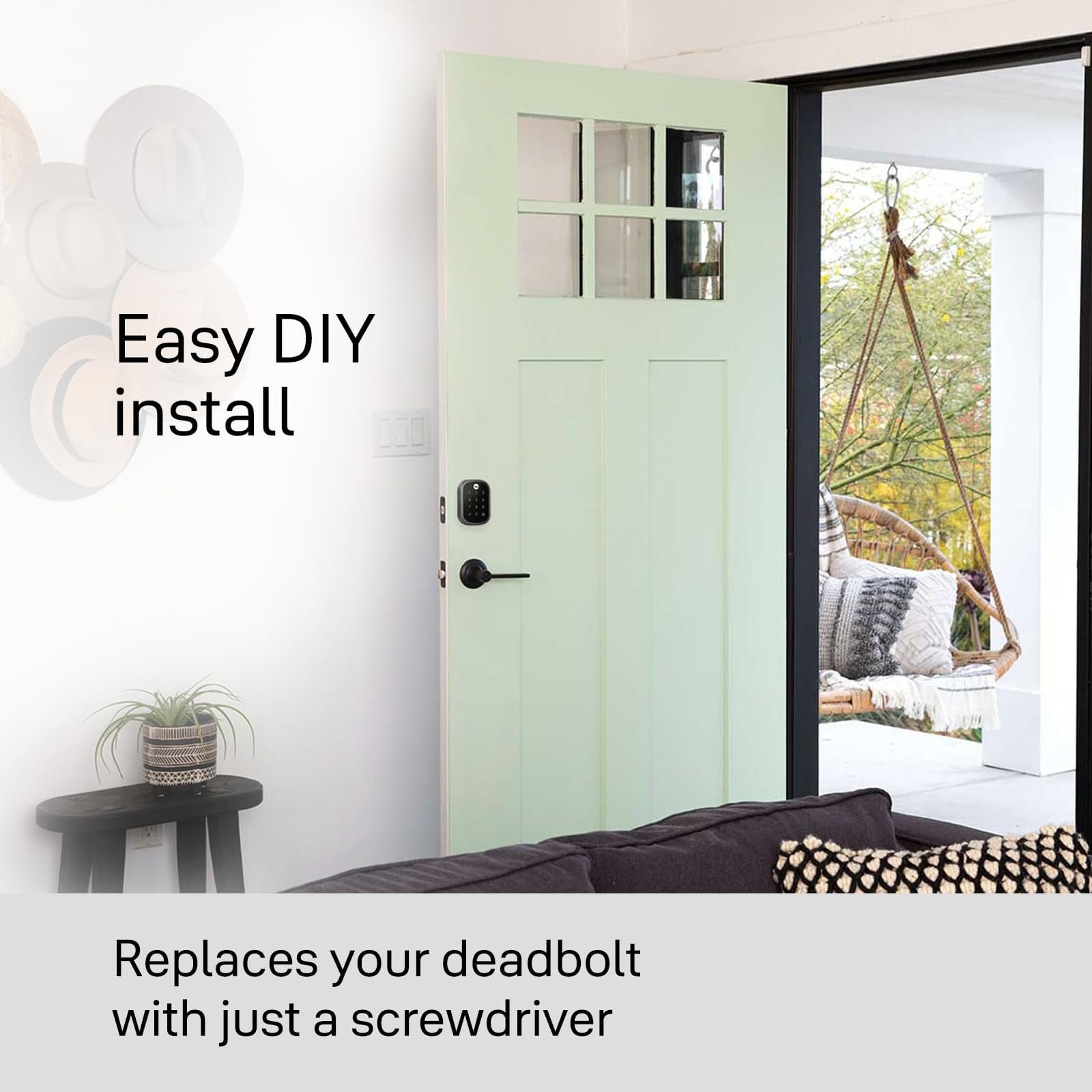 Yale Assure Lock SL Wi-Fi Key-Free Touchscreen Smart Deadbolt - Image 2