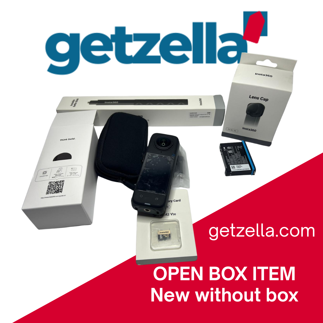 Insta360 X4 8K Action Camera Bundle | 256GB & Selfie Stick