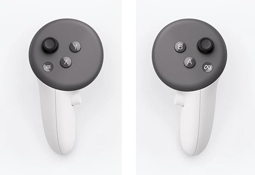 Official Left & Right Touch Plus Controllers for Meta Quest 3 / 3S (Pair)