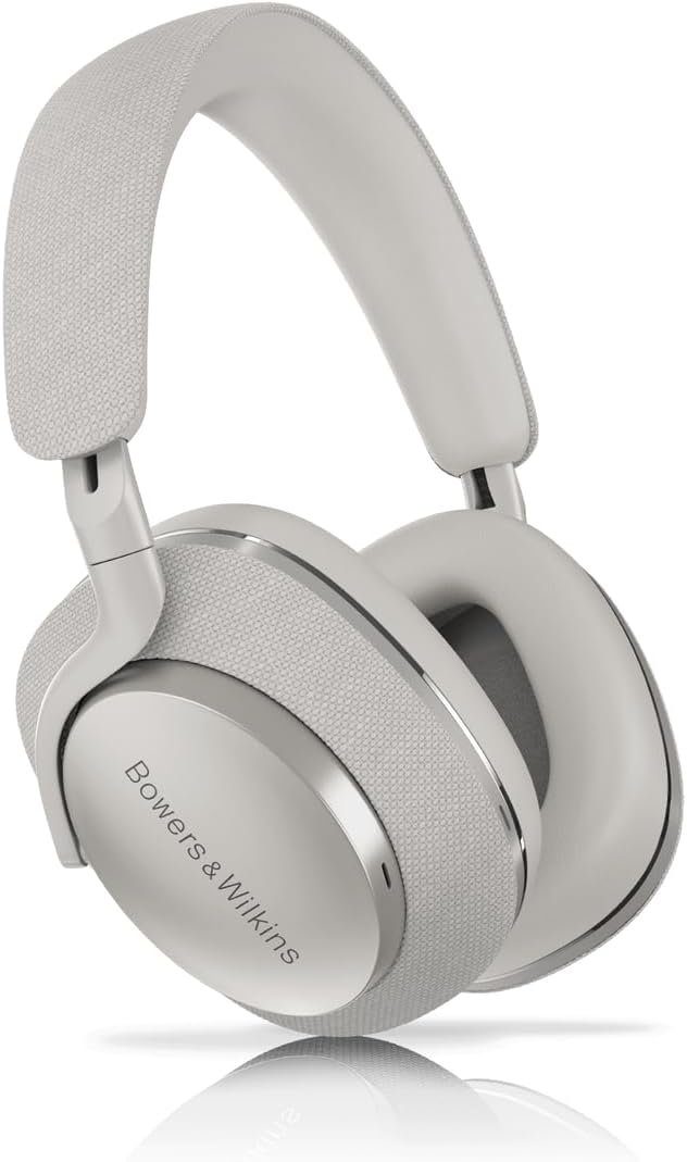 Bowers & Wilkins Px7 S2 Over-Ear Headphones: ANC, 30Hr Battery, Grey