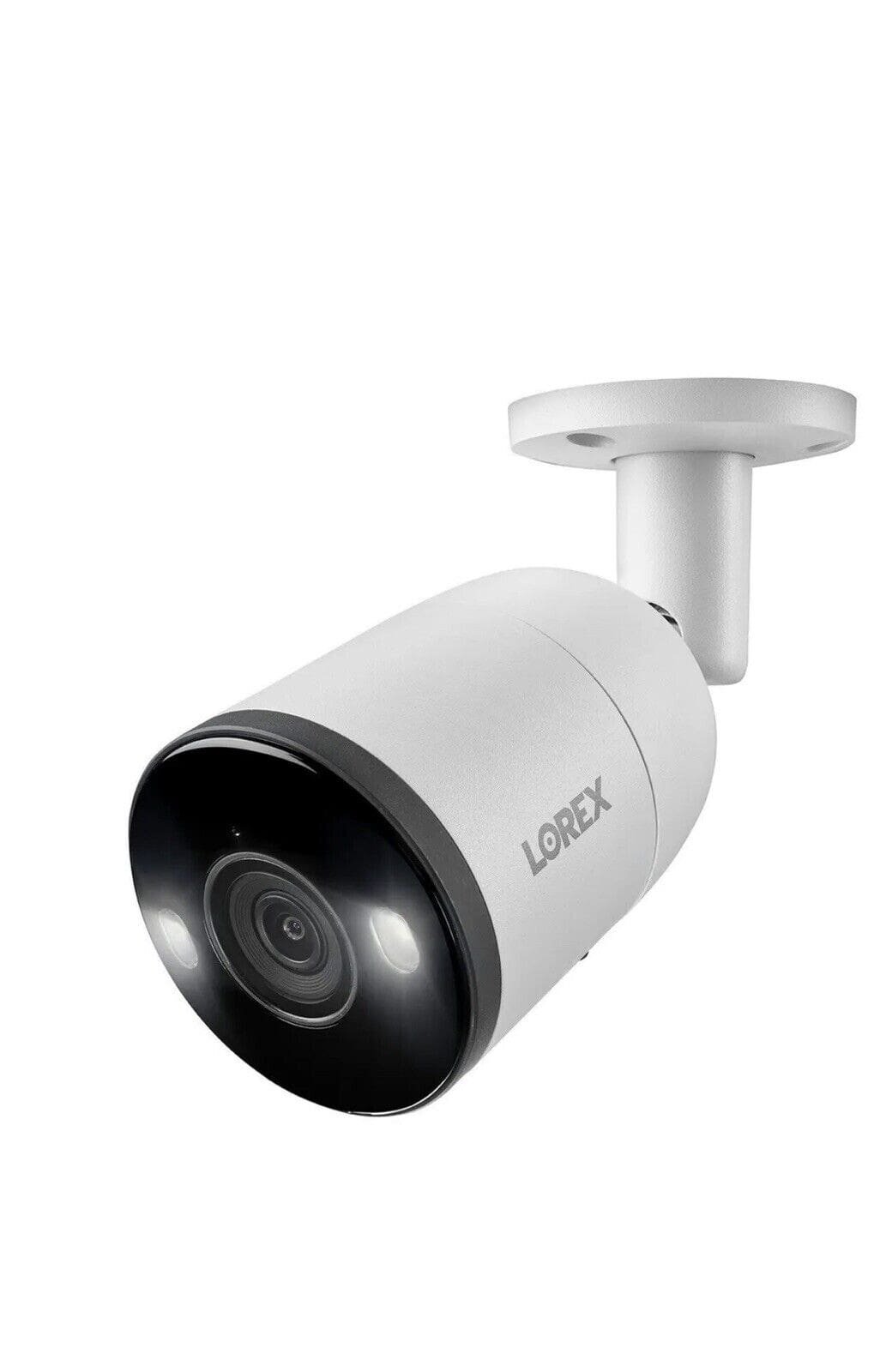 Lorex E893AB 4K Ultra HD Smart Deterrence IP Camera Smart Motion Detection + 60ft Cable