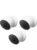 Google – Nest Cam 3 Pack Indoor/Outdoor Wire Free Security Cameras – Snow