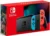 Nintendo Switch with Neon Blue and Neon Red Joy-Con