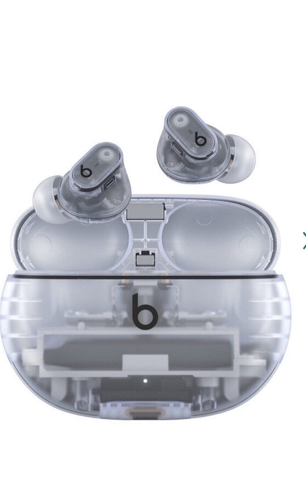 Beats Studio Buds Plus + Transparent Replacement Part Right OR Left OR Charging Case
