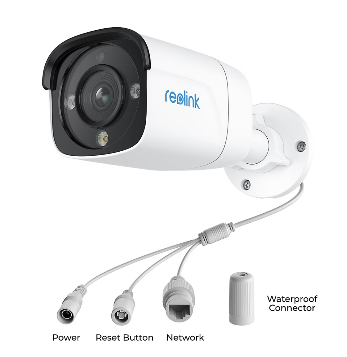 Reolink NVC-B12M 12MP Add-On Outdoor Network Bullet Camera with Night Vision