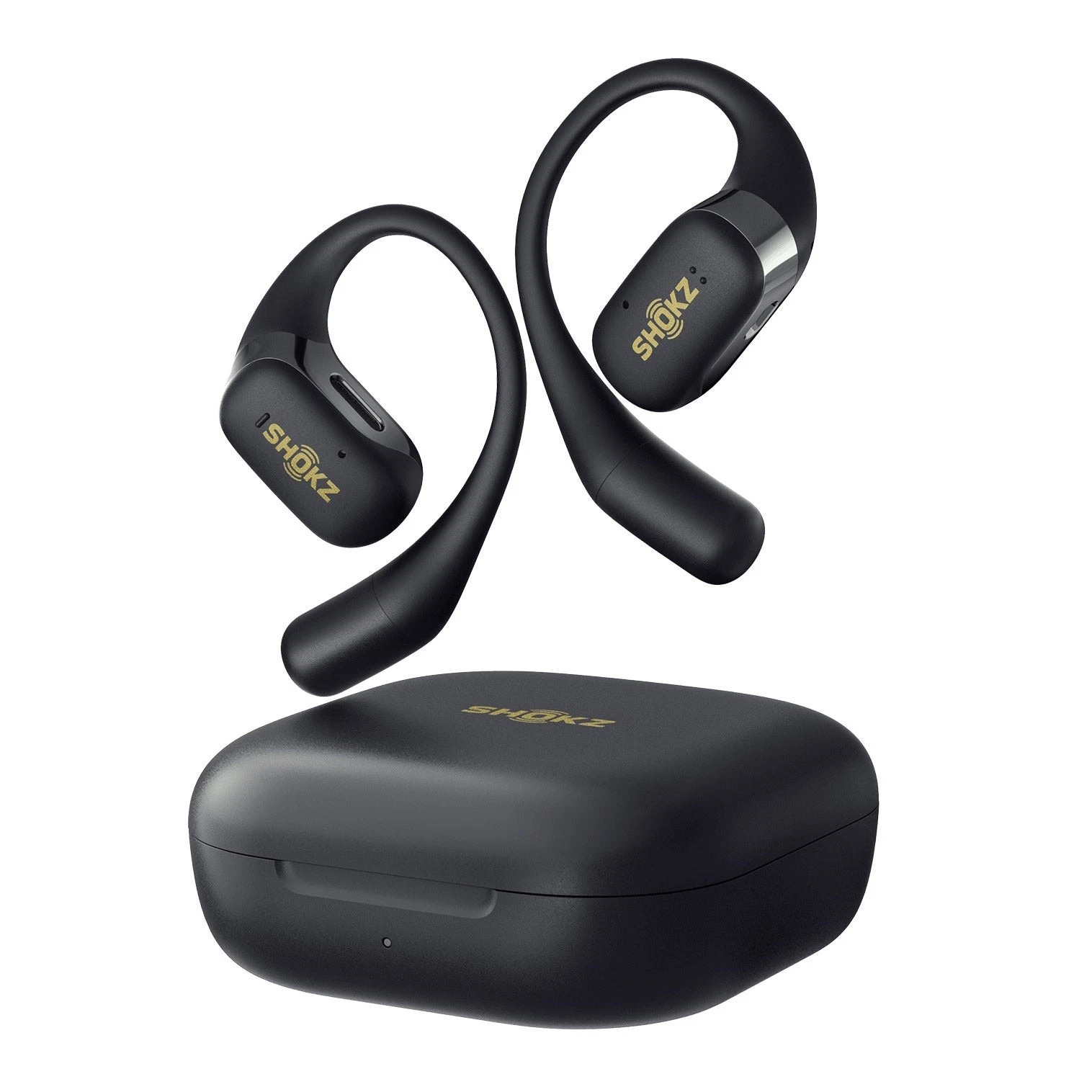Shokz OpenFit SE Open-Ear True Wireless Earbuds Black